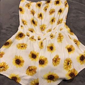 Sunflower romper